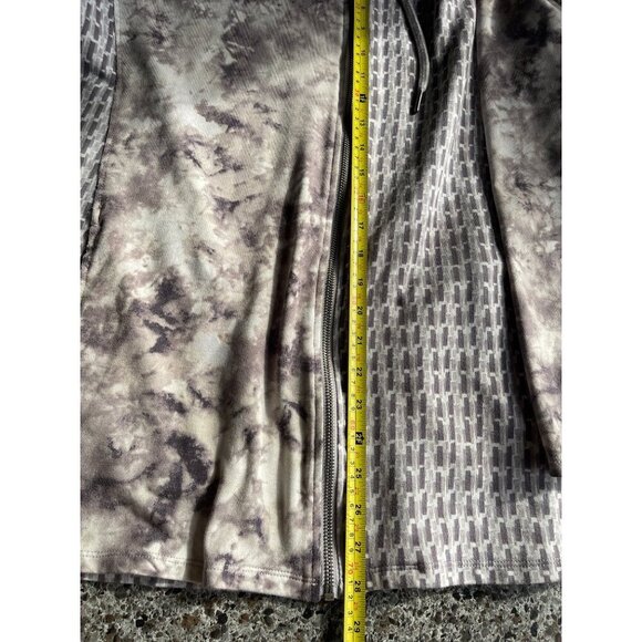 LOGO Lounge Womens Hooded Jacket 1X‎ Tie-Dye Style With Zipper Closure - Picture 11 of 16